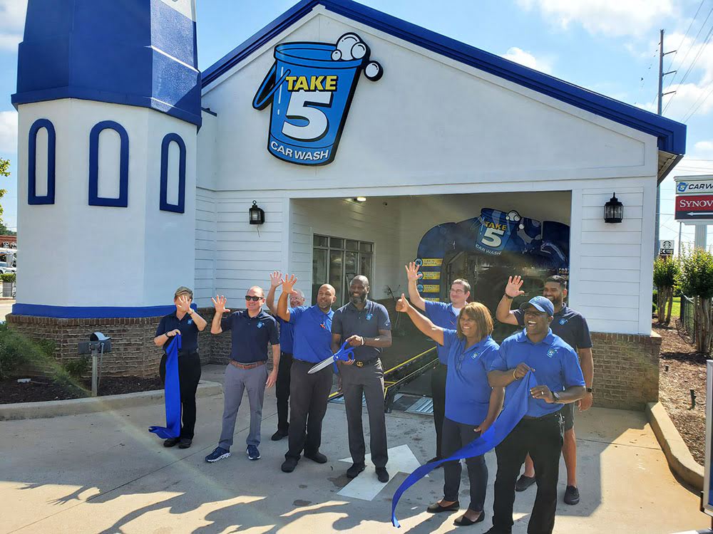 Take 5 Car Wash Opens 100th Store